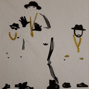 Run DMC silhouette T-shirt